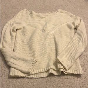 Cream sweater